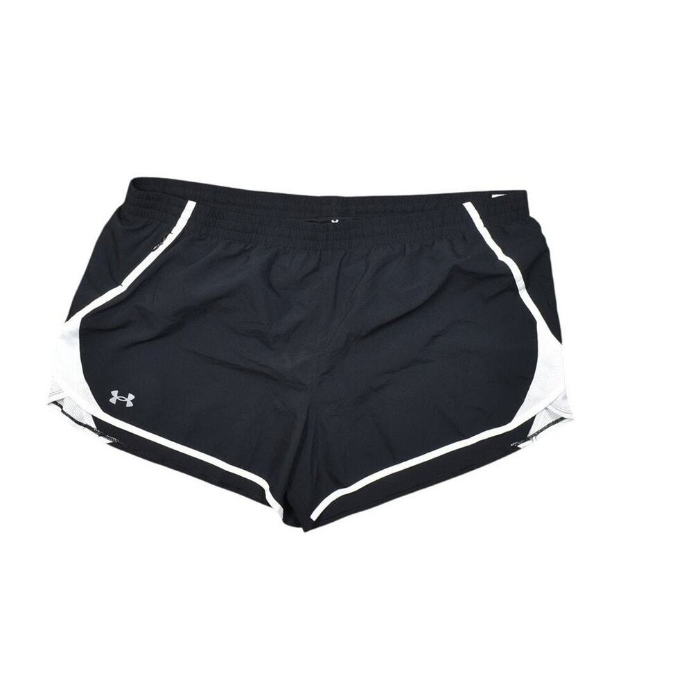 NEW Under Armour Women's 3XL Black Athletic Shorts UA Fly by Short